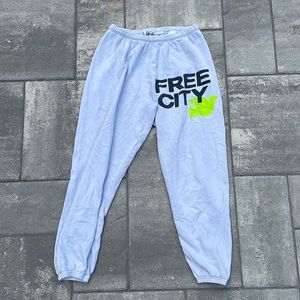 Grey Free City Sweatpants
